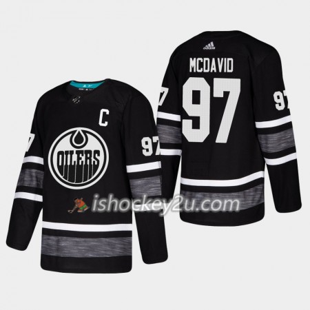 Mænd NHL Edmonton Oilers Trøje Connor McDavid 97 Sort 2019 All-Star Adidas Authentic Mænd NHL Edmonton Oilers Trøje Connor McDavid 97 Sort 2019 All-Star Adidas Authentic